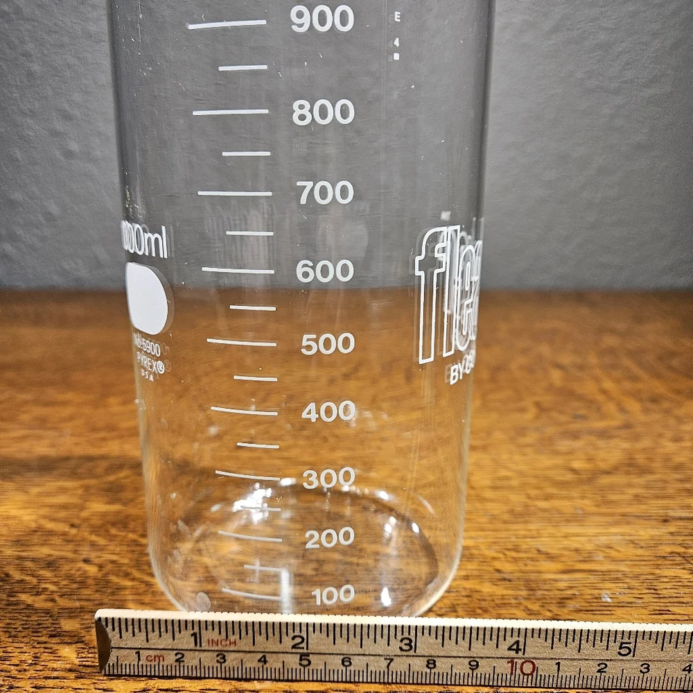 Fleaker Corningware Glass Flask
